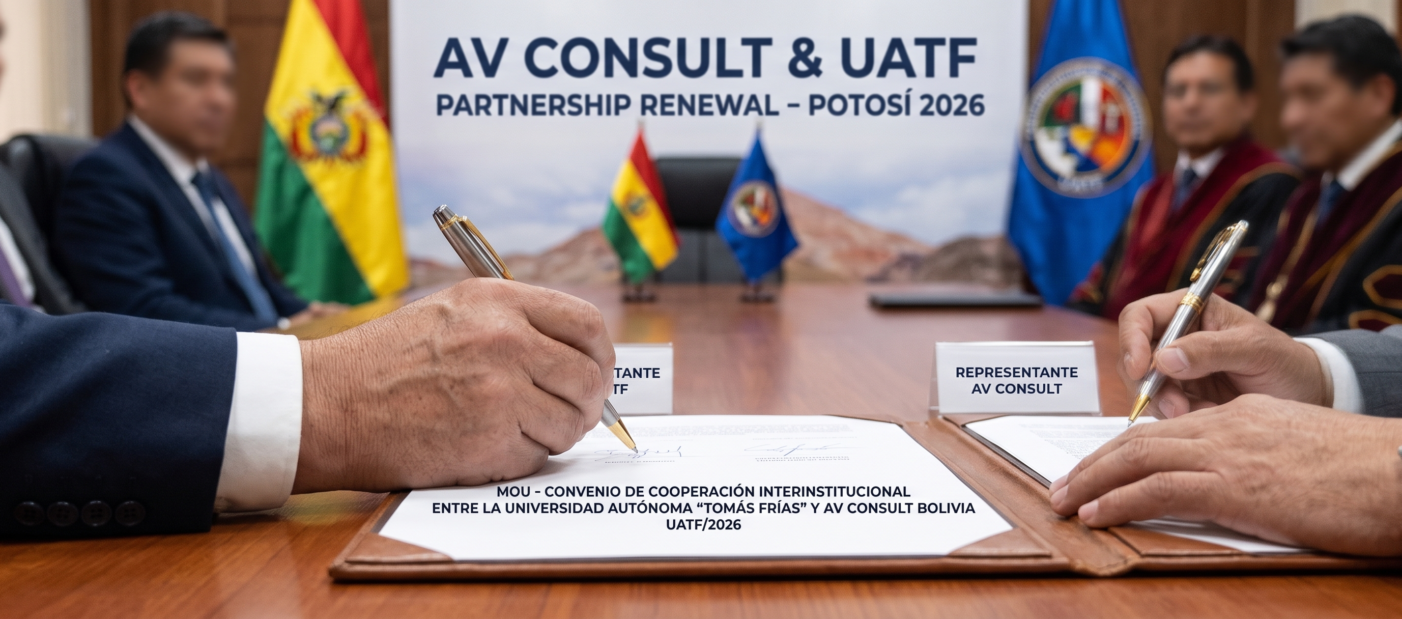 AV Consult Renews Strategic Inter-Institutional Partnership with the University of Potosí (UATF) to Drive High-Tech Industrial and Evaporitic Research